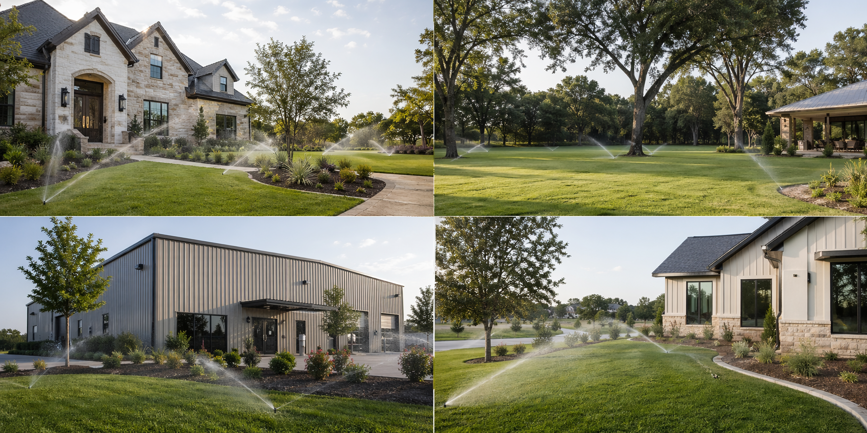 Irrigation installations across estate and commercial properties