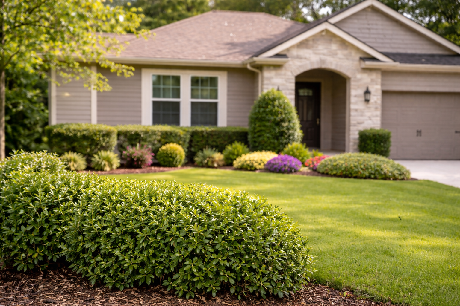 Residential property prepared for listing and repair coordination