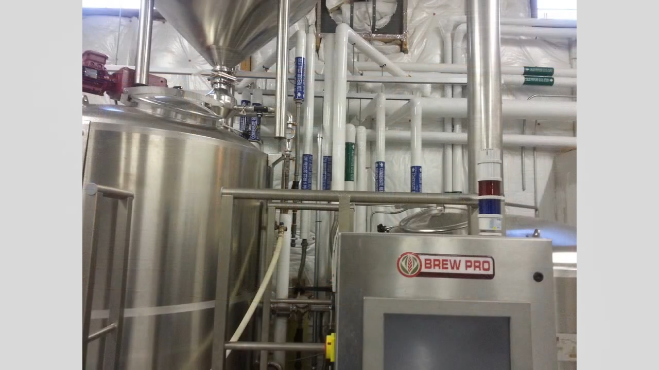 Brewery equipment and mechanical piping support