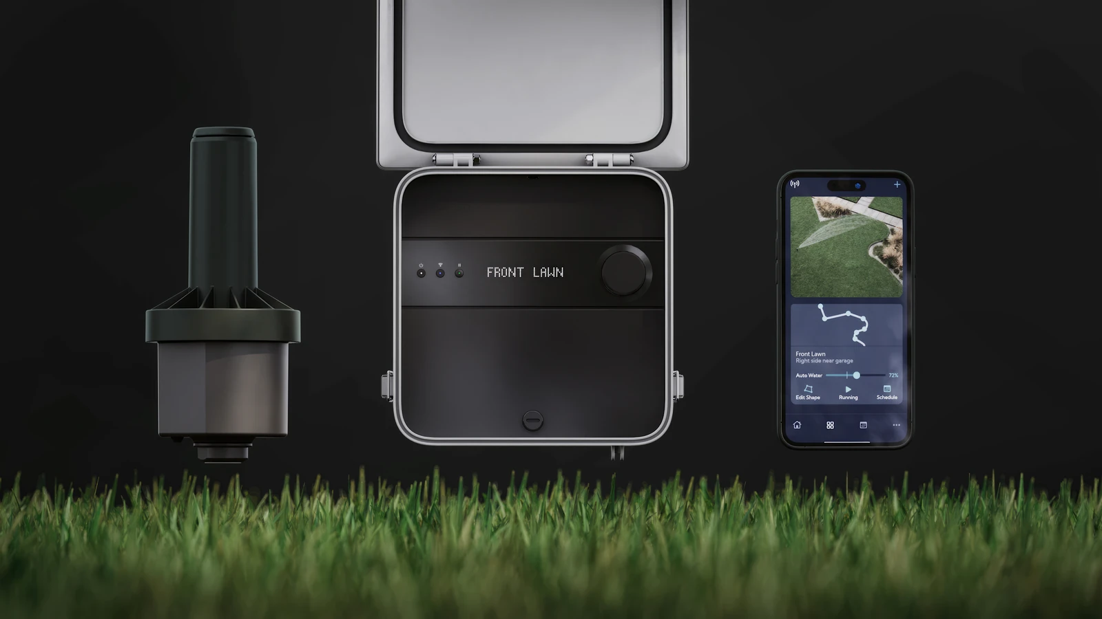 Irrigreen sprinkler head controller and mobile app system overview